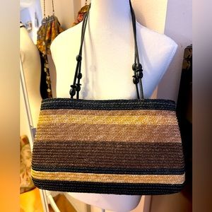Woman’s straw purse